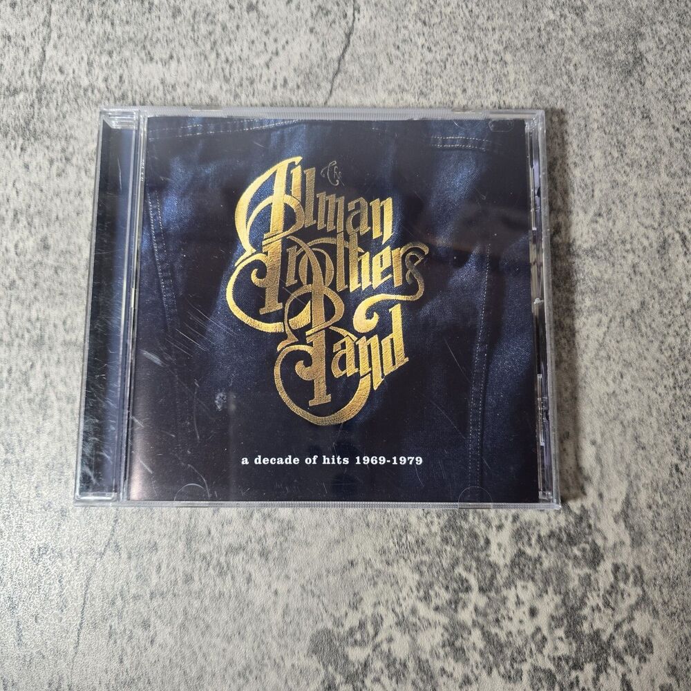 The Allman Brothers Band : Decade of Hits 1969-1979 (1993) VG+/EX CD39 Good Cond